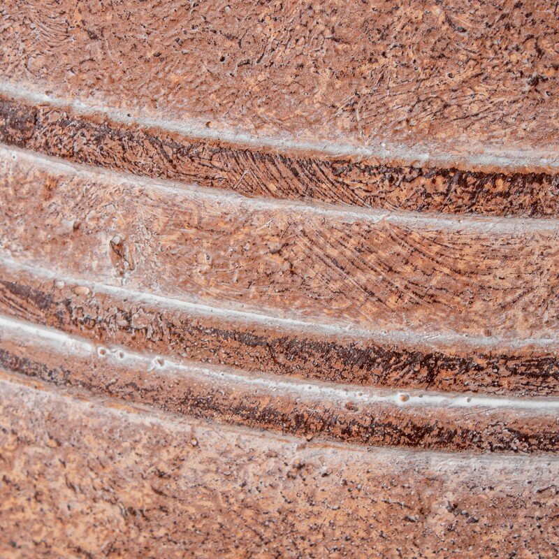 Jarrón Cerámica Natural/blanco Ø37x56cm - Image 3