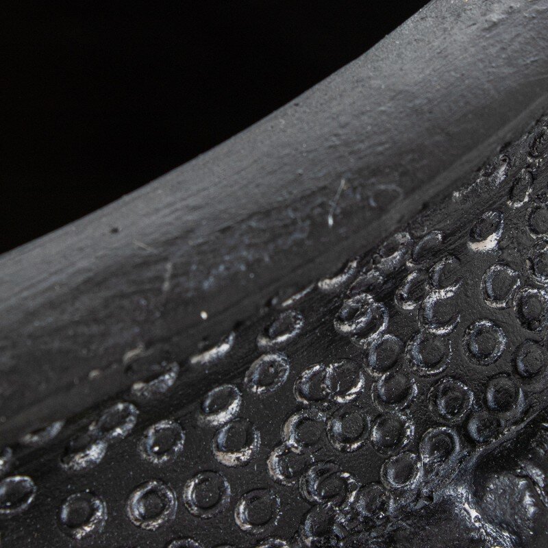 Jarrón Cerámica Negro Ø37x37cm - Image 3