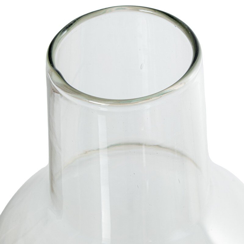 Jarrón Cristal C/mimbre Ø15x36cm - Image 2