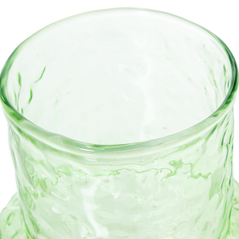 Jarrón Cristal Verde Ø14x33cm - Image 2