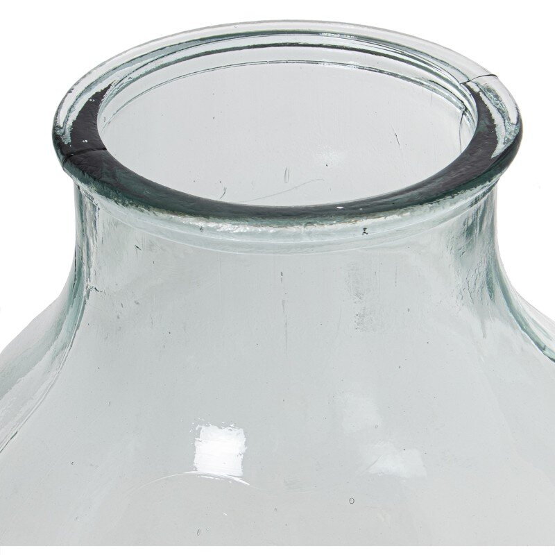 Jarrón Vidrio Reciclado 12l Transparente Ø29x36cm - Image 2