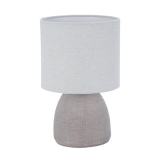 LAMPARA DE MESA MINIMALISTA GRIS