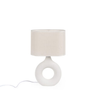 Lámpara sobremesa ZAGRA beige