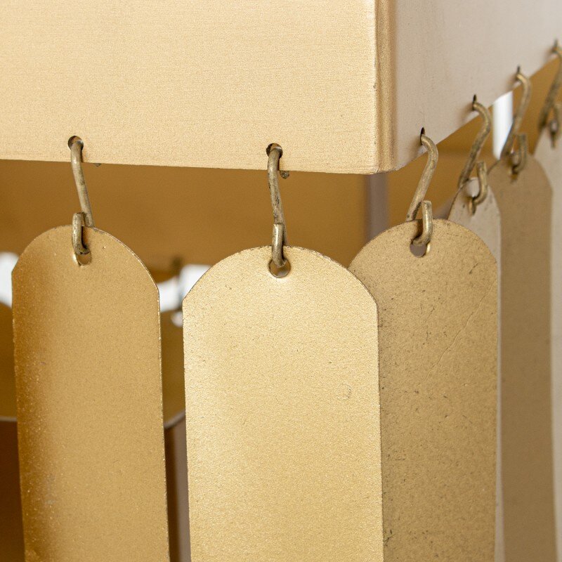 Lámpara Techo Hierro Dorado, 1xe27 Max.25w No Incluida 50x50x34cm, Cable: 100cm - Image 6