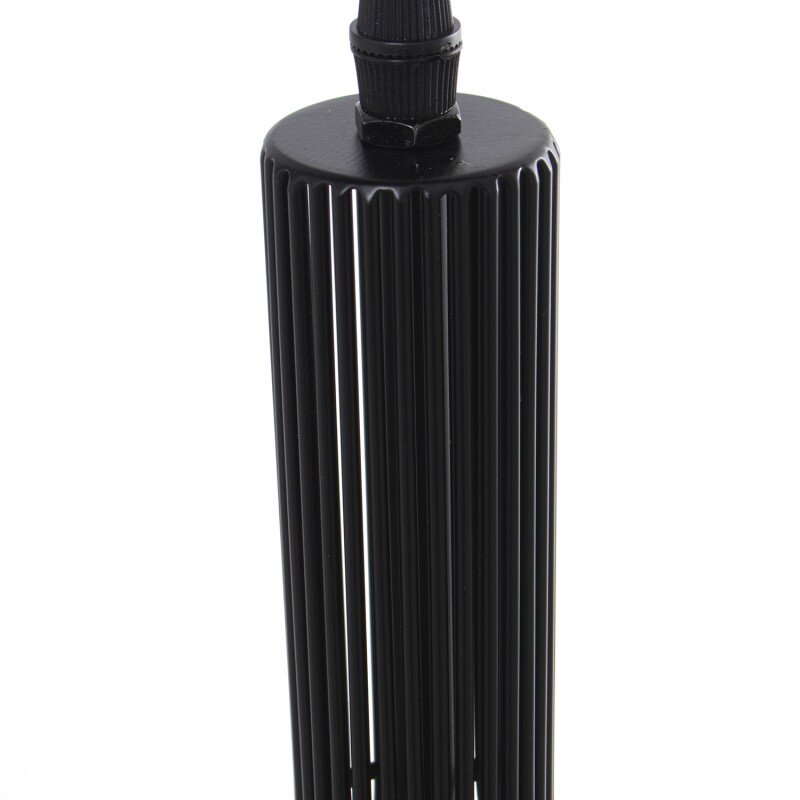 Lámpara Techo Metal Negra 1xe27 Max 60w No Incluida 14x16x37cm, Cable Negro 70cm - Image 2