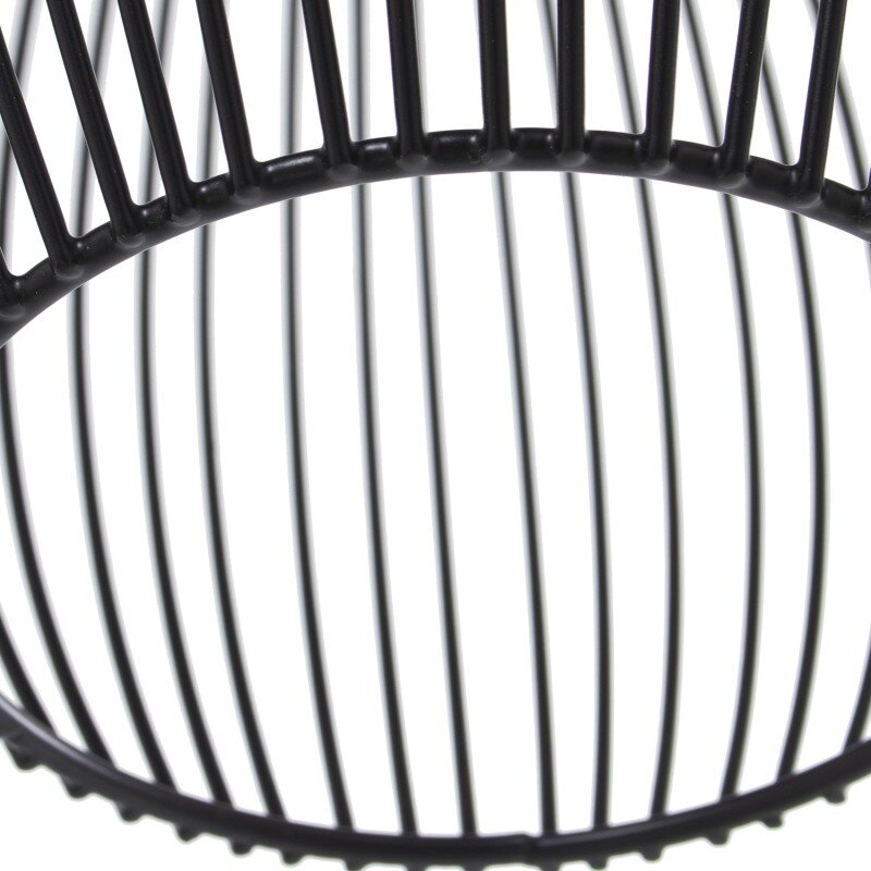 Lámpara Techo Metal Negra, 1xe27 Max 60w No Incluida Ø17x37cm, Cable Negro 70cm - Image 3