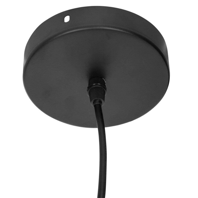 Lámpara Techo Metal Negro +91197, 1xe27 Max40w No Incluida 35x35x11cm Cable:80cm - Image 4