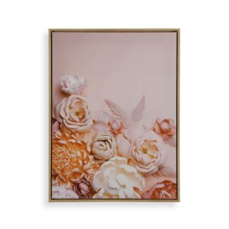 LIENZO 45 X 60 FLORES NUDE