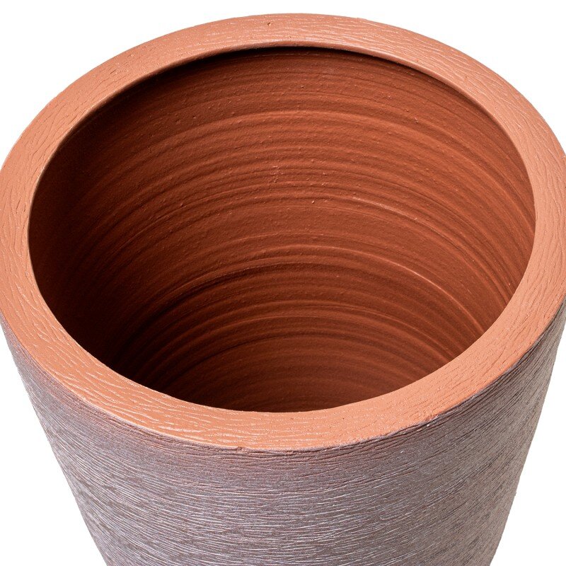 Macetero Cerámica 60cm Color Terracota Ø36x60cm Boca:ø30cm Base:ø20c - Image 3