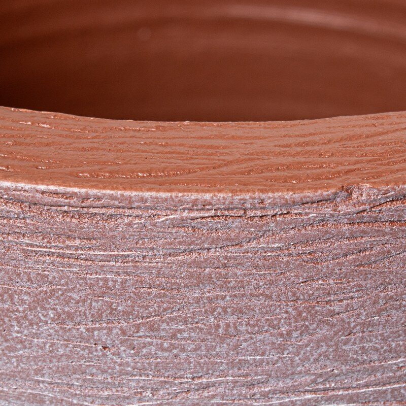 Macetero Cerámica 60cm Color Terracota Ø36x60cm Boca:ø30cm Base:ø20c - Image 4