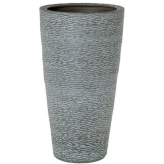 Macetero Cerámica 70cm Verde Ø38x70cm Boca:ø31cm Base:ø25c