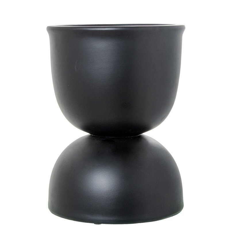 Macetero Resina 49cm Negro Ø37x49cm Hueco:ø14/ø30x28cm - Image 6