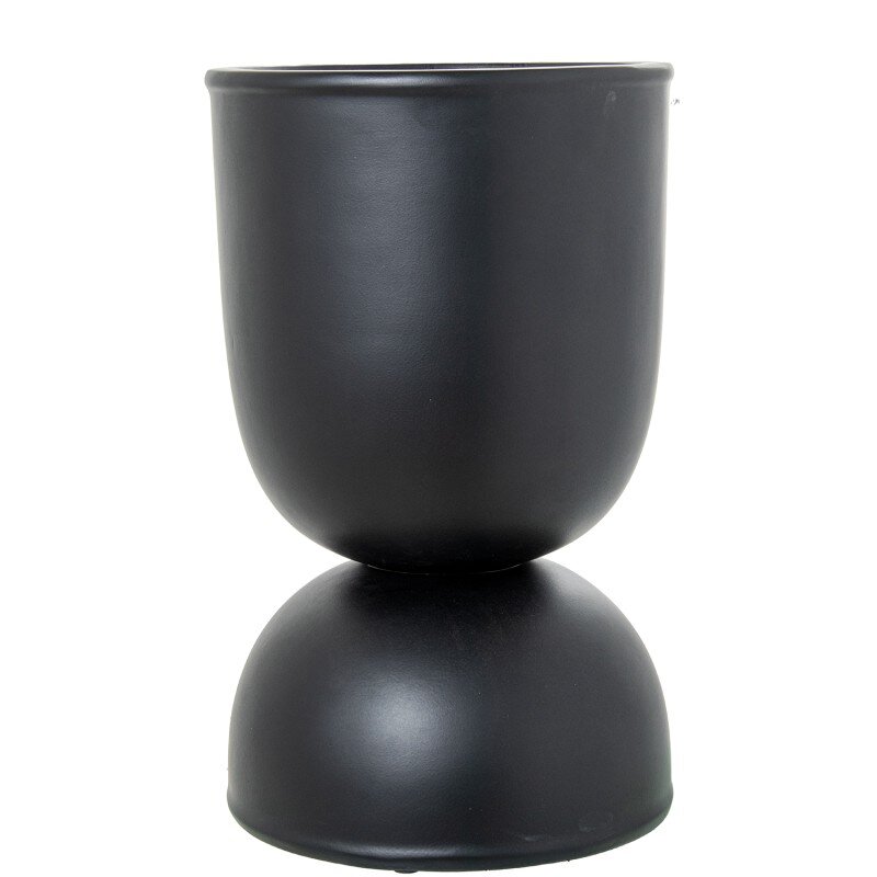Macetero Resina 59cm Negro Ø37x59cm Hueco:ø14/ø31x28cm - Image 4