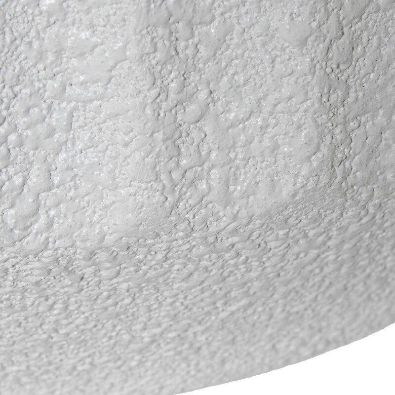 Macetero Resina Blanco Granulado Ø40x60cm Hueco:ø11/ø26x23cm - Image 5