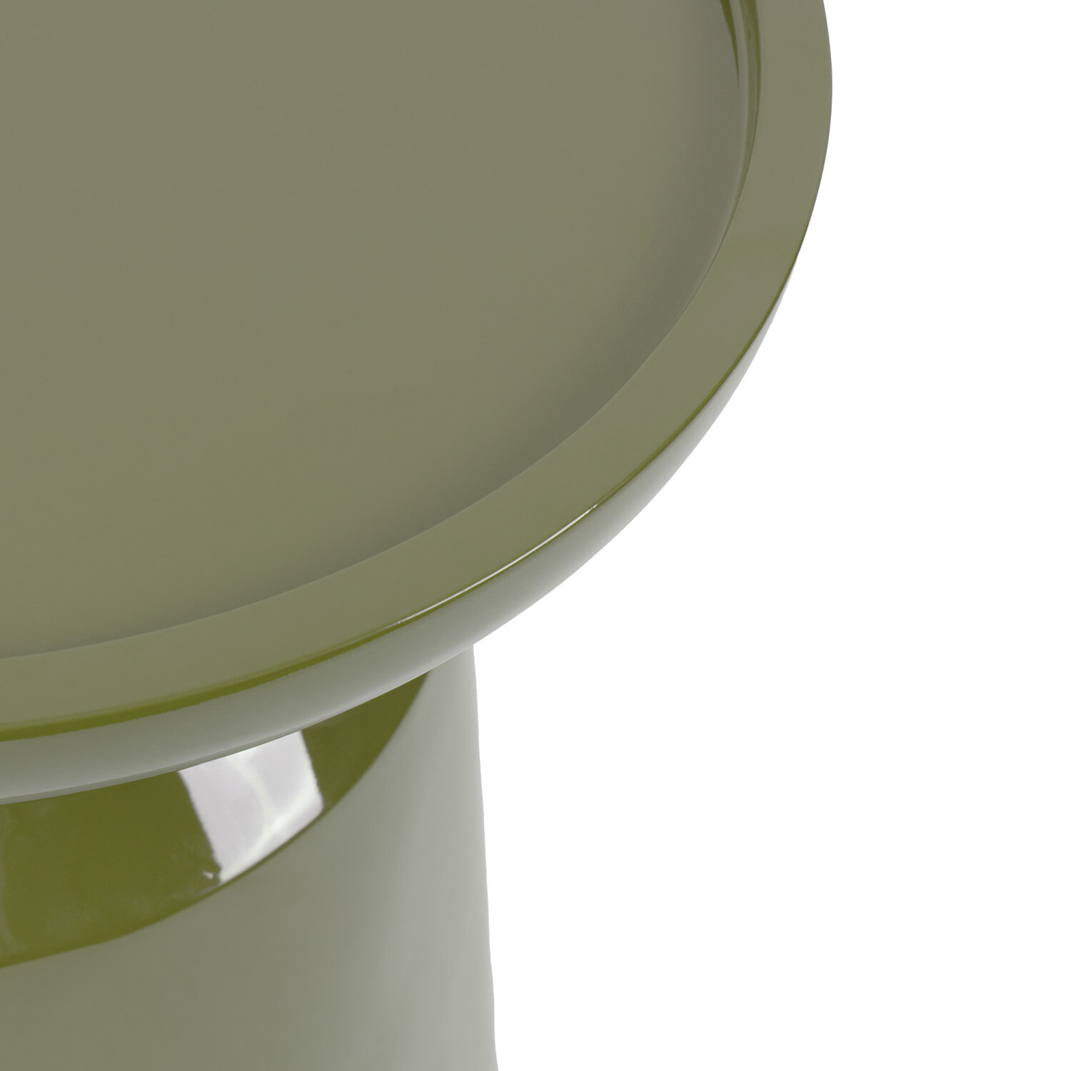 Mesa auxiliar GALILEO verde brillo - Image 4