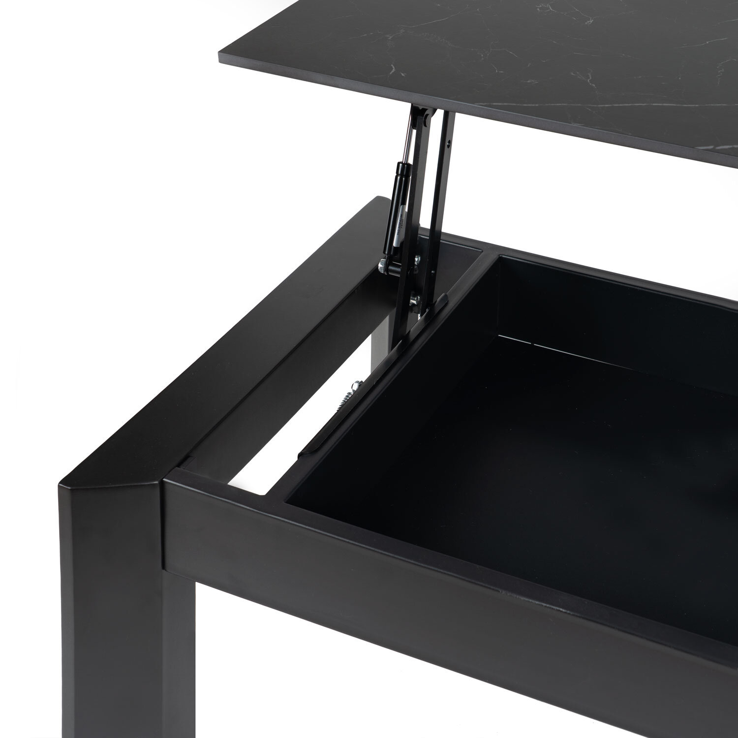 Mesa centro elevable OLIVER negro/negro - Image 5
