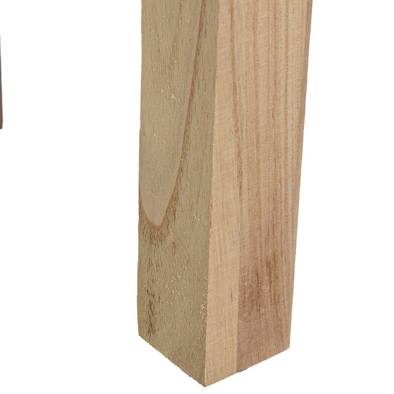 Mesa De Entrada C/2 Cajones Madera Natural 110x30x81cm, Dm+paulownia - Image 6