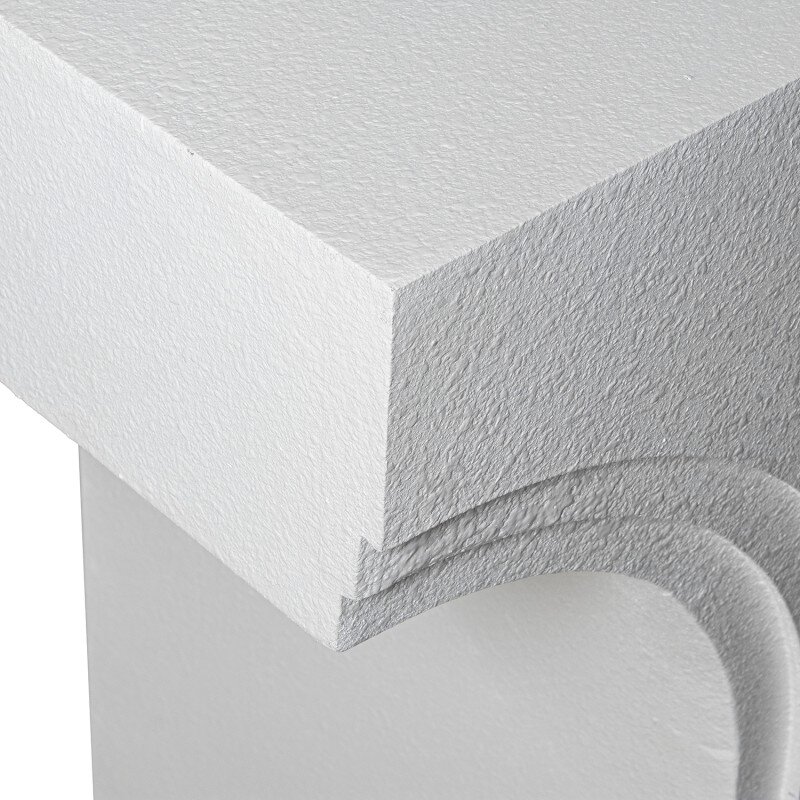 Mesa Entrada Madera Blanco 160x40x80cm - Image 5
