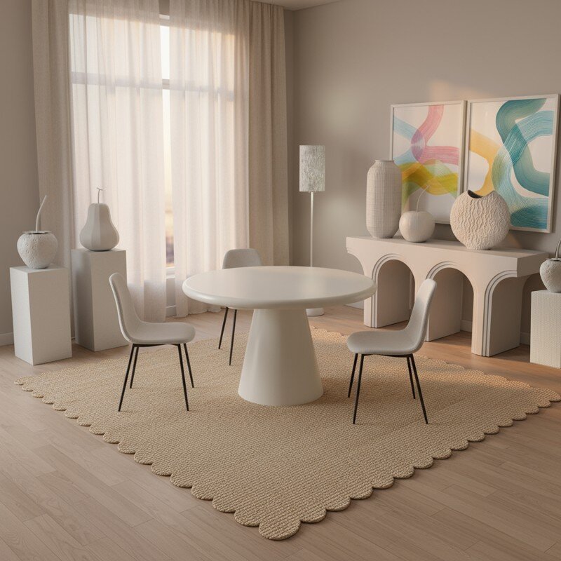Mesa Entrada Madera Blanco 160x40x80cm - Image 8
