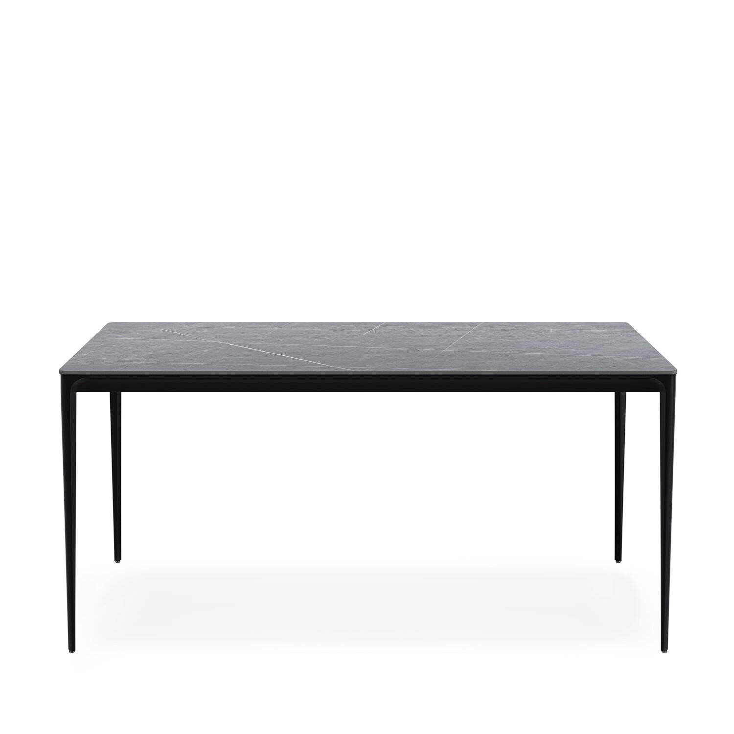 Mesa fija ARYA 160 gris/negro - Image 2