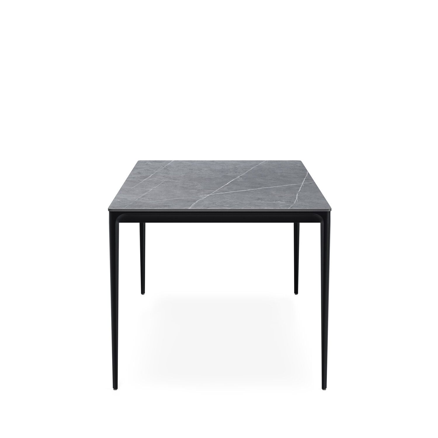 Mesa fija ARYA 160 gris/negro - Image 3