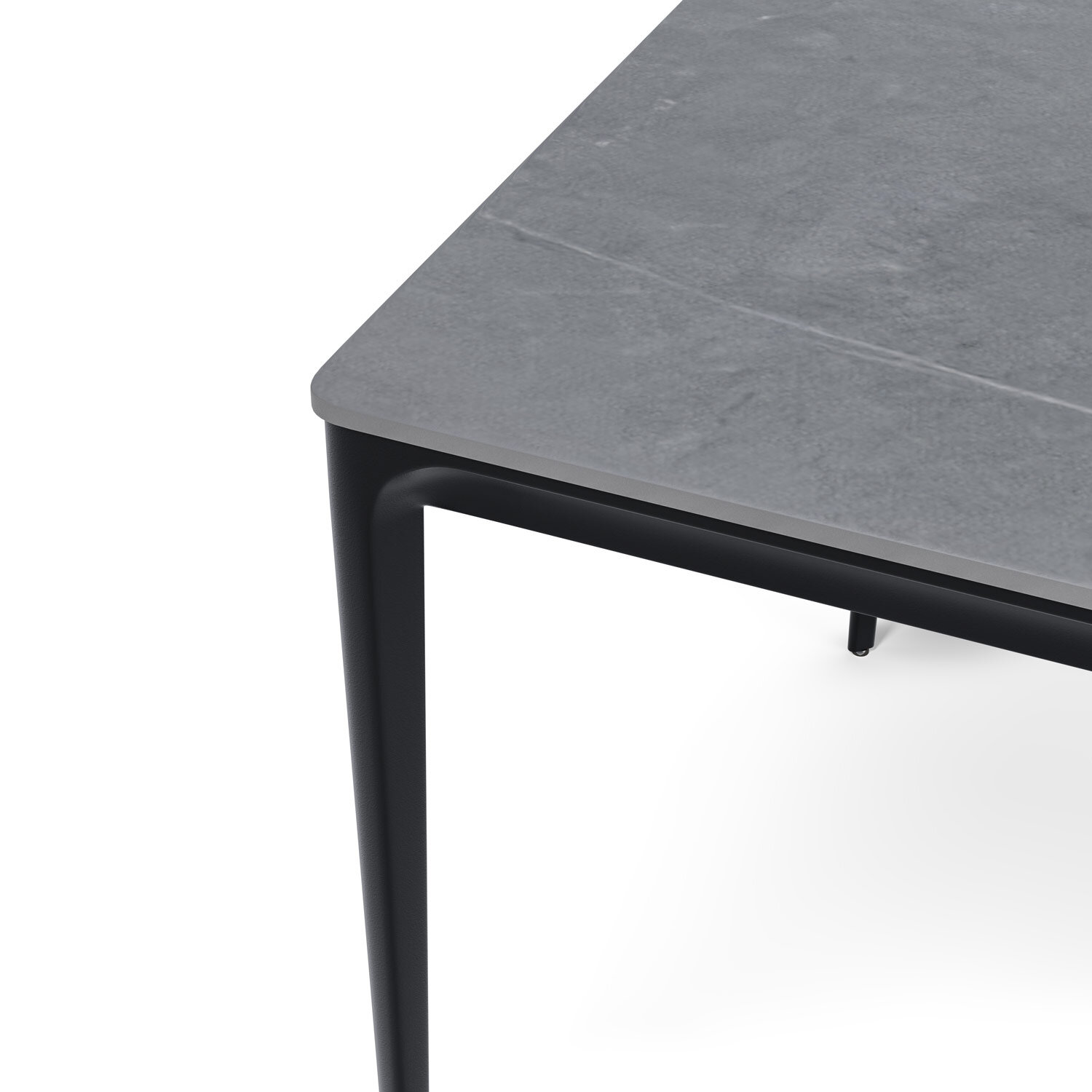 Mesa fija ARYA 140 gris/negro - Image 5