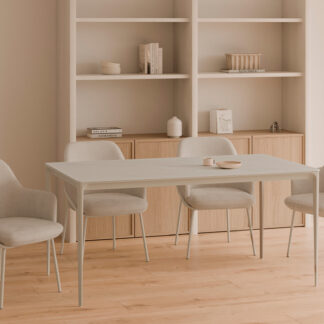 Mesa fija ARYA 140 travertino/beige