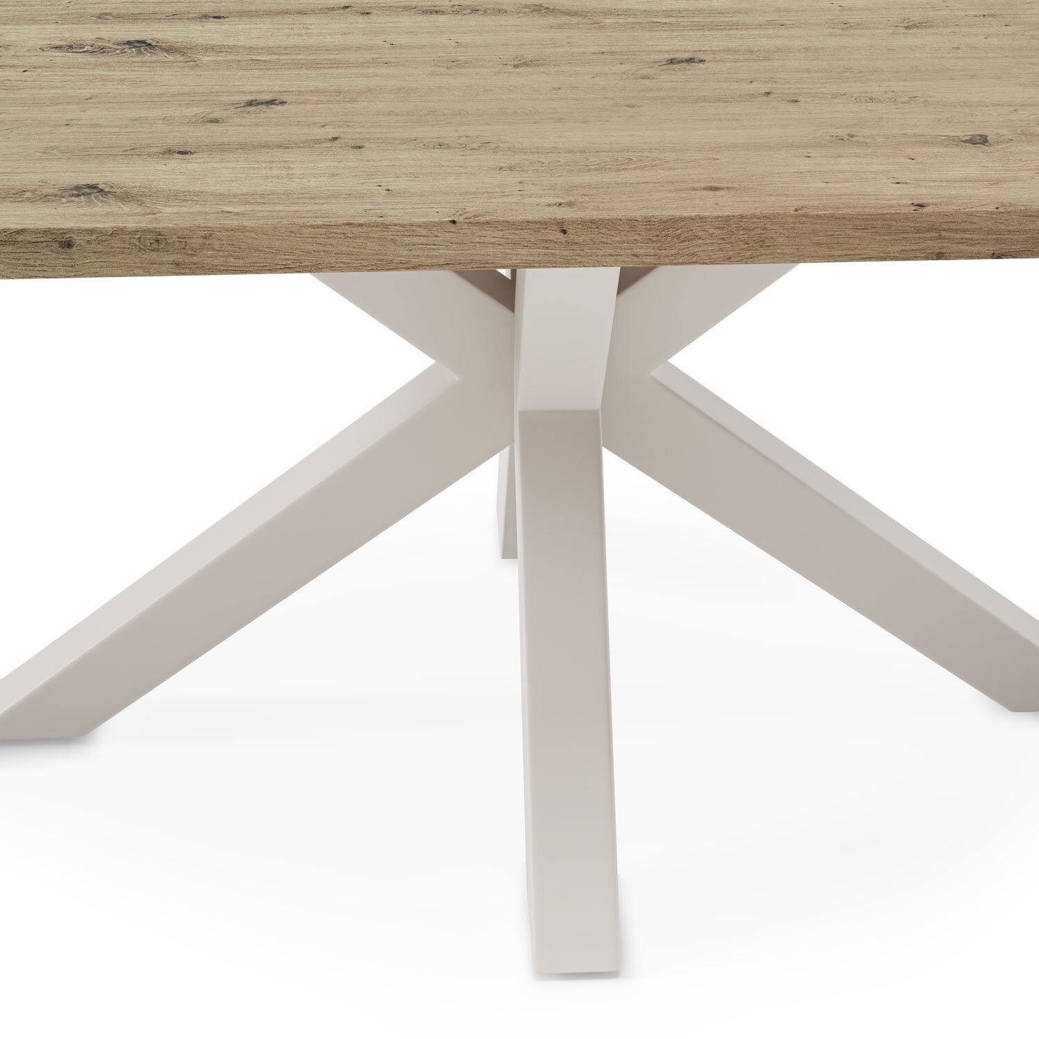 Mesa SANDY rectangular 180 roble/beige - Image 5