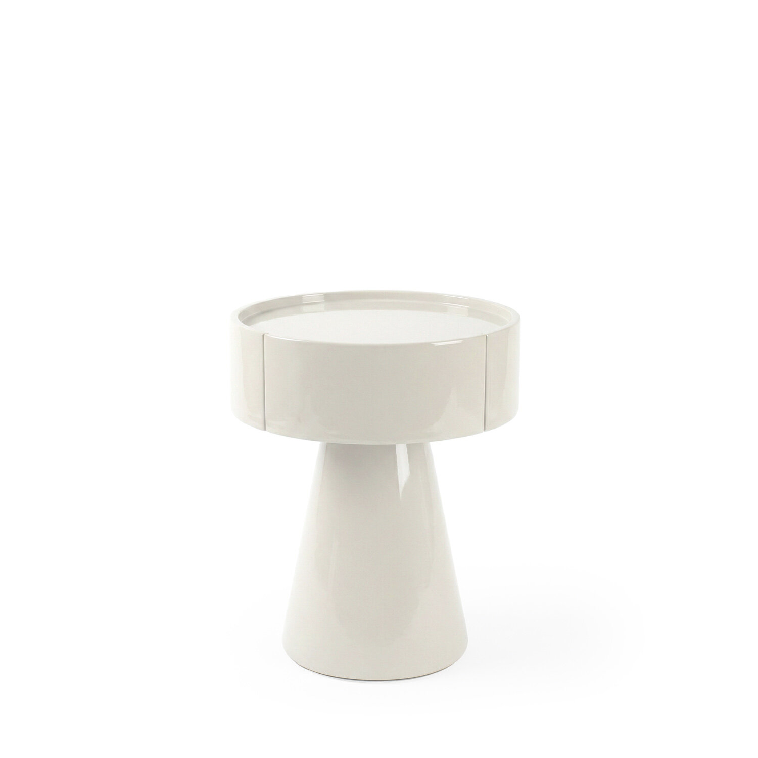 Mesita JAMES beige brillo - Image 2