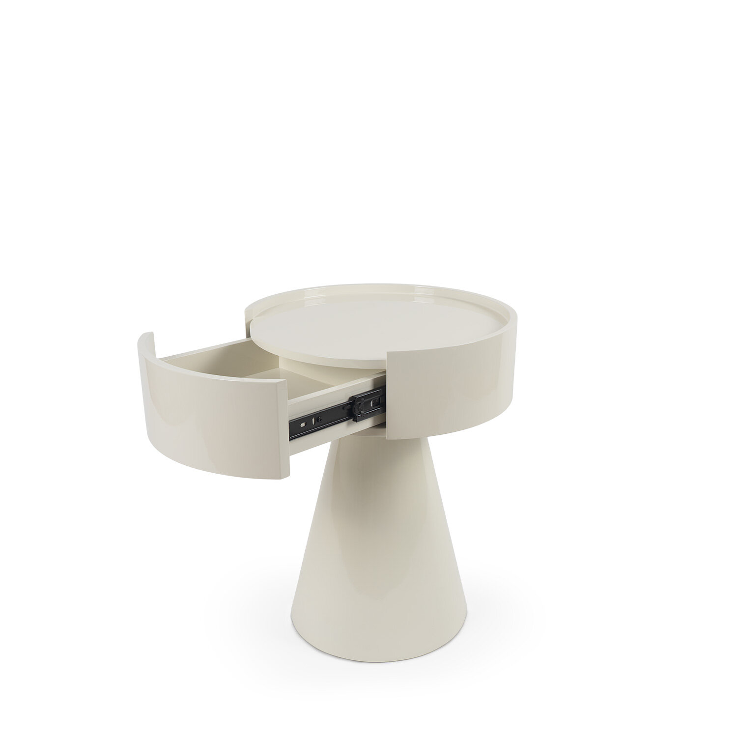 Mesita JAMES beige brillo - Image 3