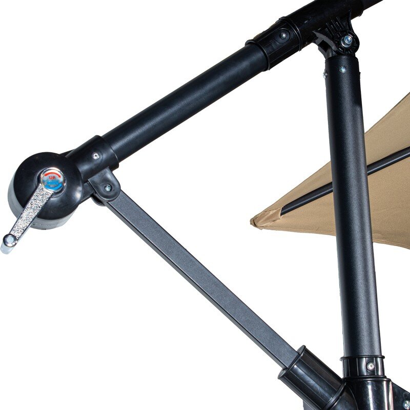 Parasol Acero/ Poliéster, Base Lastre No Incluída Ø2,7m, Tela Poliéster 180g - Image 7