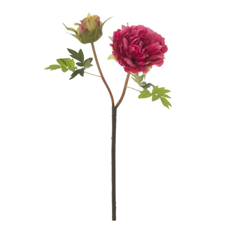 Peonia Poliester Fucsia 50cm - Image 2