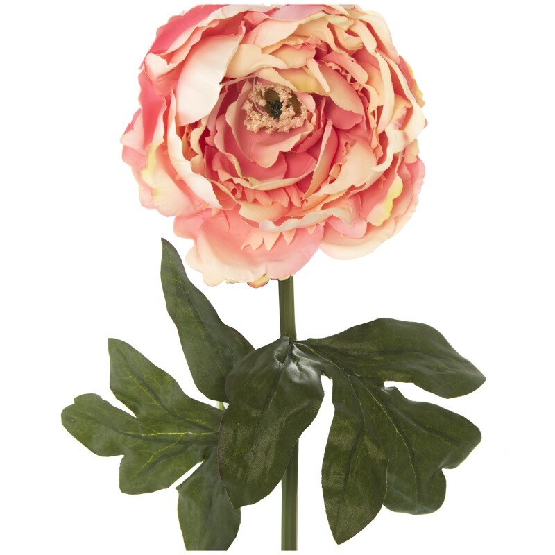 Peonia Poliester Rosa 55cm