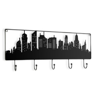 PERCHERO PARED 5 GANCHOS