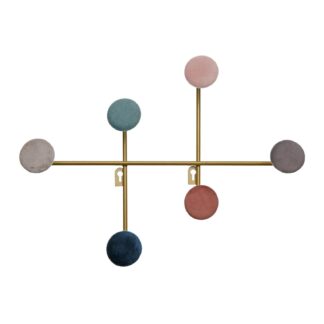 PERCHERO PARED 6 GANCHOS COZY