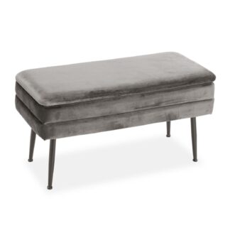 PIE DE CAMA GRIS CLARO