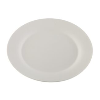 PLATO LLANO BLANCO REDONDO