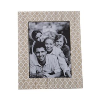 Portafotos Madera 15x20cm Ext:22x27x1,2cm, Dm