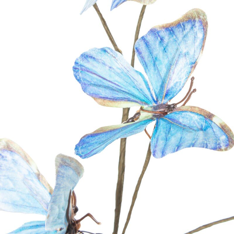 Rama Mariposas Celestes Poliéster 35cm - Image 2