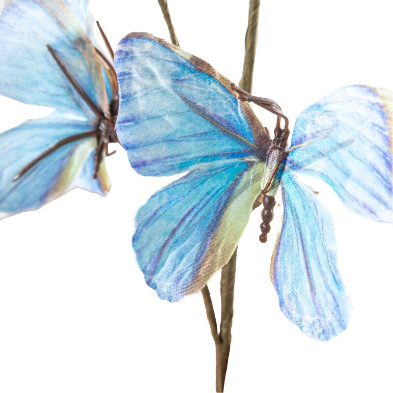Rama Mariposas Celestes Poliéster 35cm - Image 3