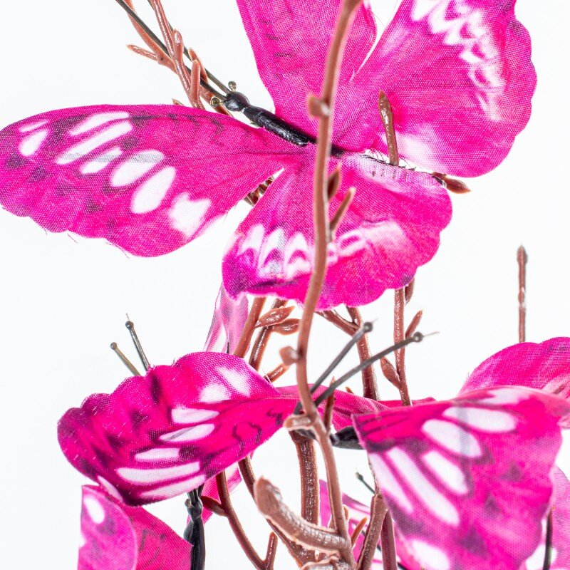 Rama Mariposas Fucsia Poliéster 92cm - Image 3