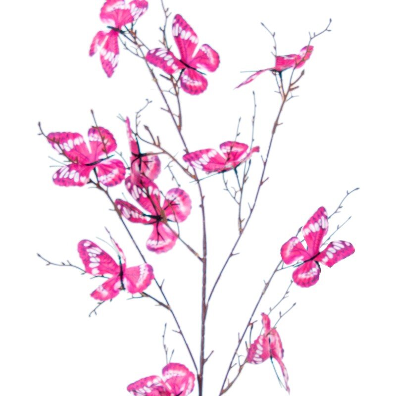 Rama Mariposas Fucsia Poliéster 92cm - Image 5