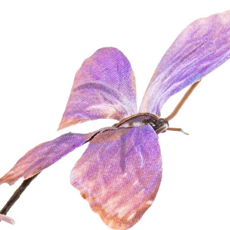 Rama Mariposas Violetas Poliéster 35cm - Image 3
