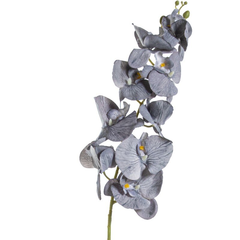 Rama Orquídeas Gris Poliéster 100cm - Image 2
