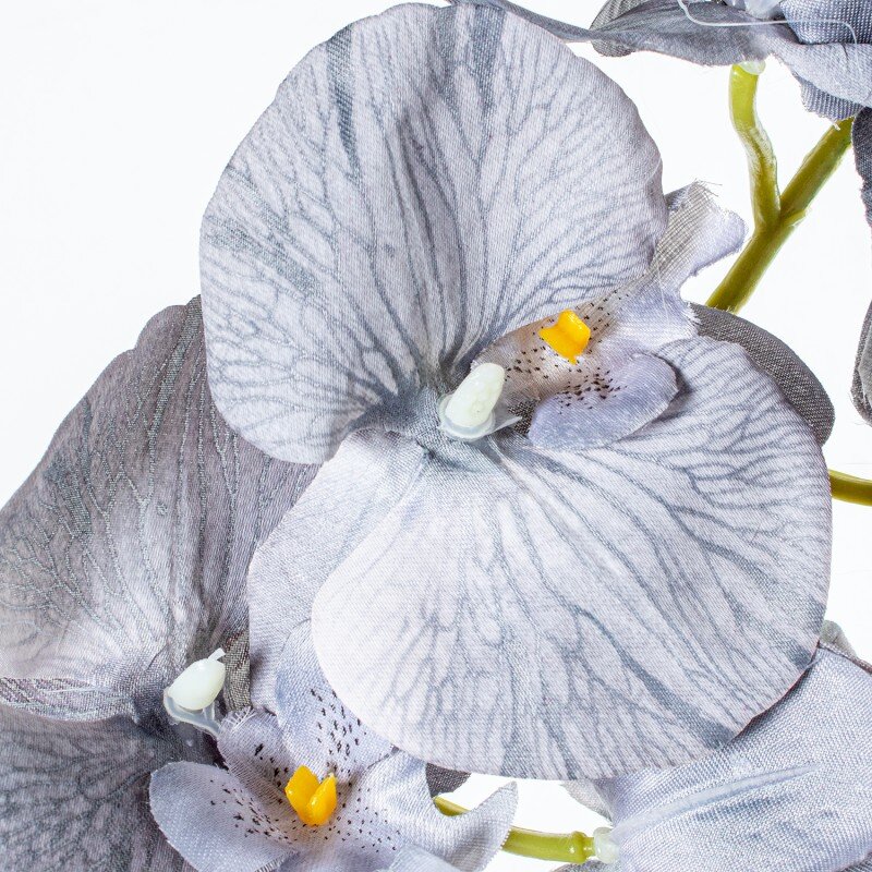 Rama Orquídeas Gris Poliéster 100cm - Image 3