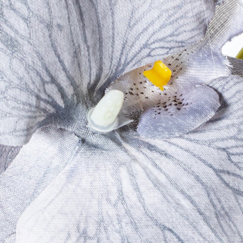Rama Orquídeas Gris Poliéster 100cm - Image 5