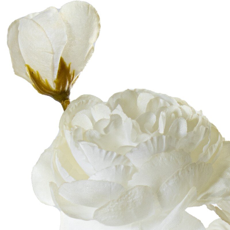 Ramo Flores Blancas Poliéster 58cm - Image 4