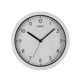 RELOJ DE PARED BLANCO 25CM