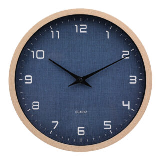 RELOJ ECO AZUL OSCURO 30CM