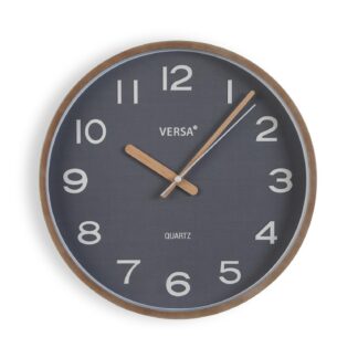 RELOJ GRIS OSCURO 30 CM